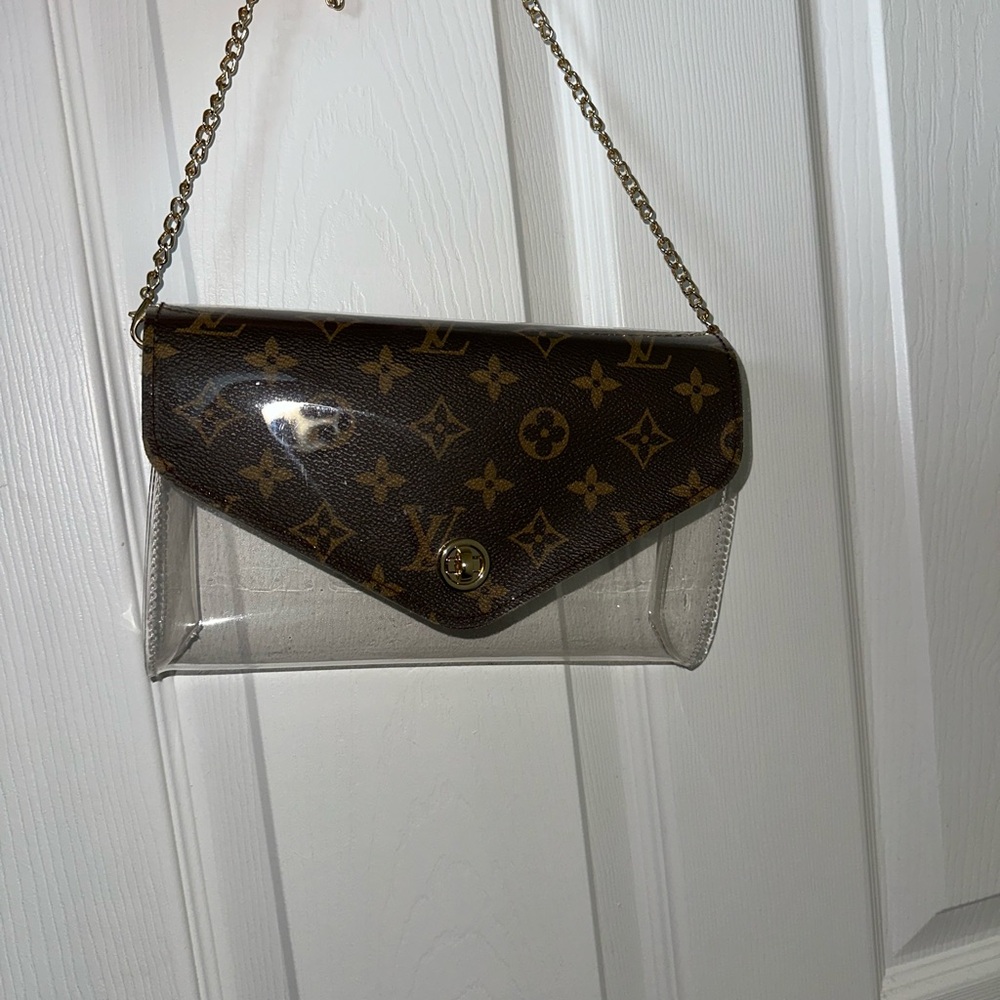 LV clear Monogram Recycled Women's Bag